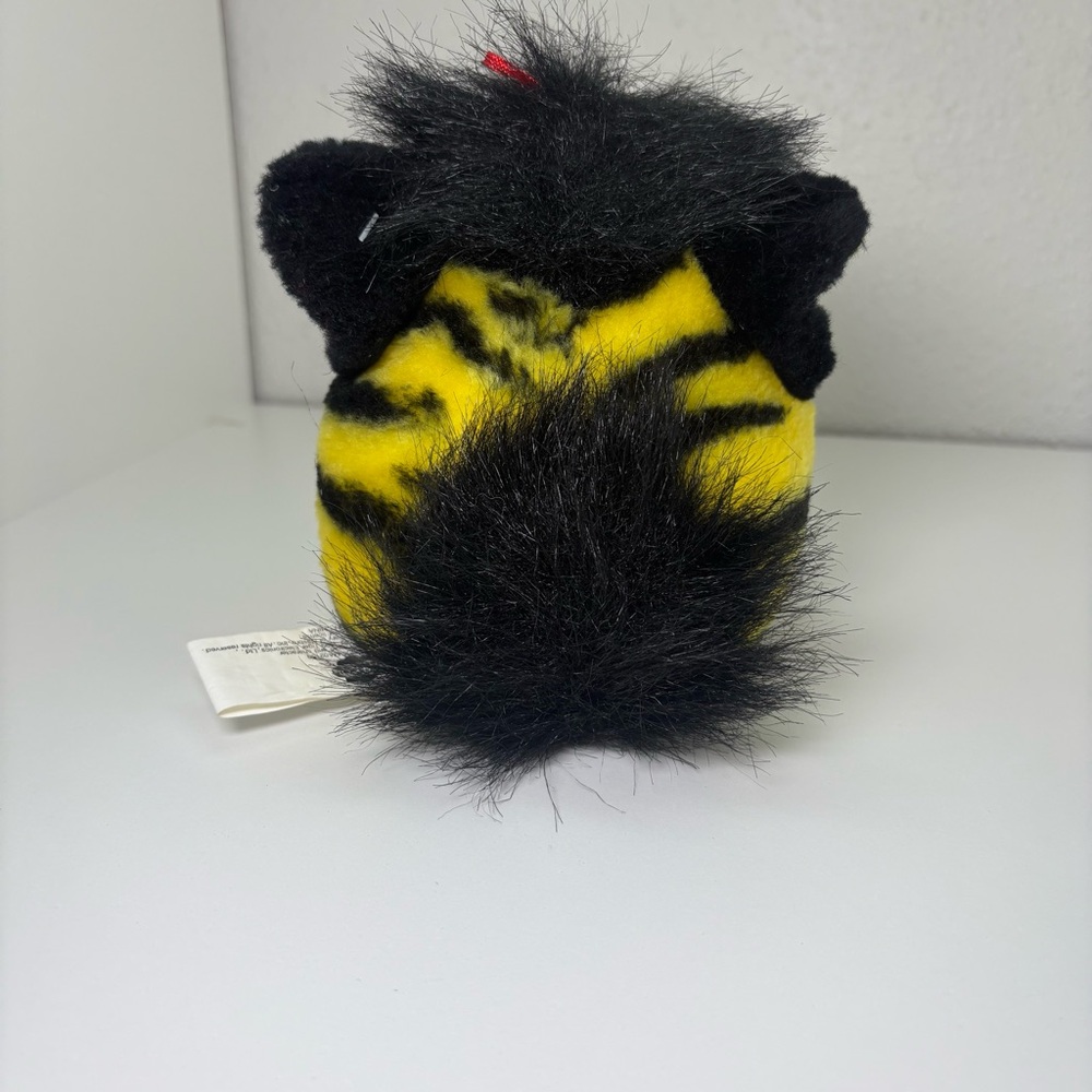 1999 Nanco Furby Bumblebee Plush Stuffed Toy Yellow Black Stripes - Picture 3 of 9